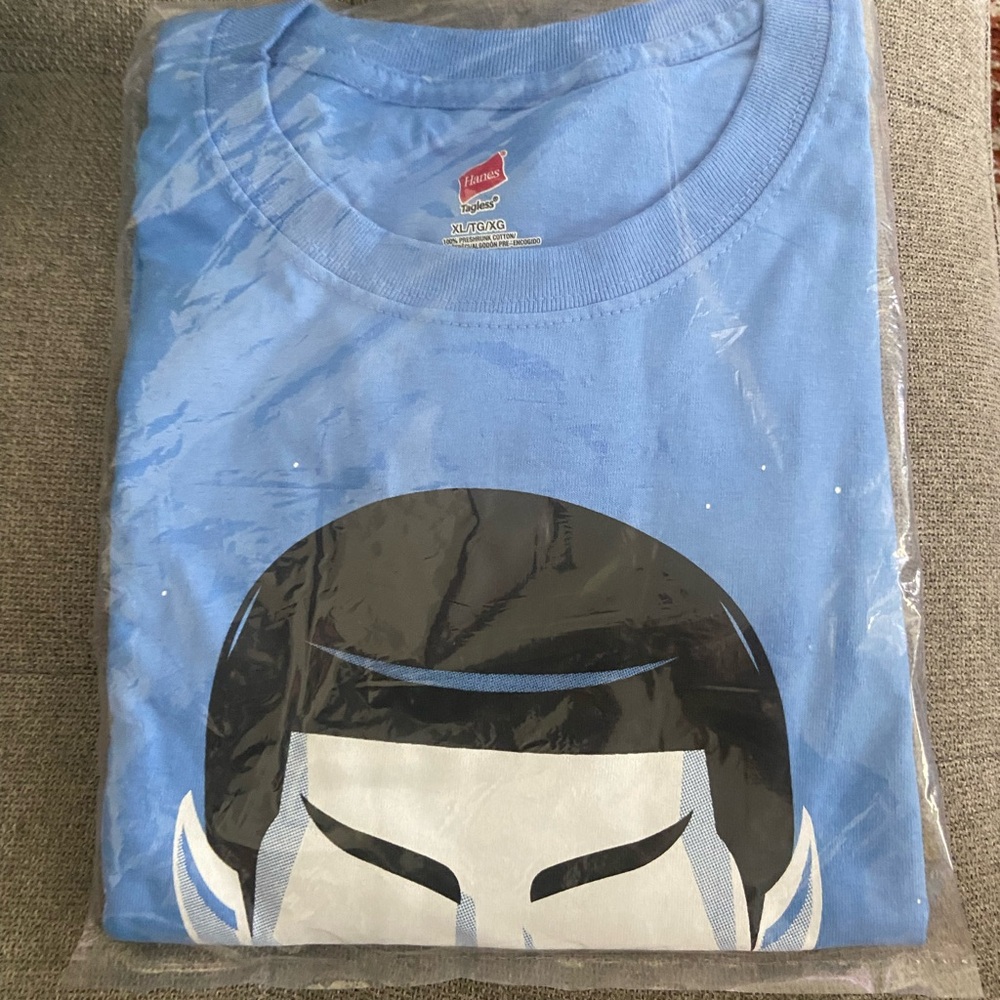 2016 SDCC San Diego Comic Con Volunteer Shirt Spock 50th Anniversary Star Trek